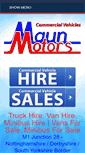 Mobile Screenshot of maunmotors.co.uk